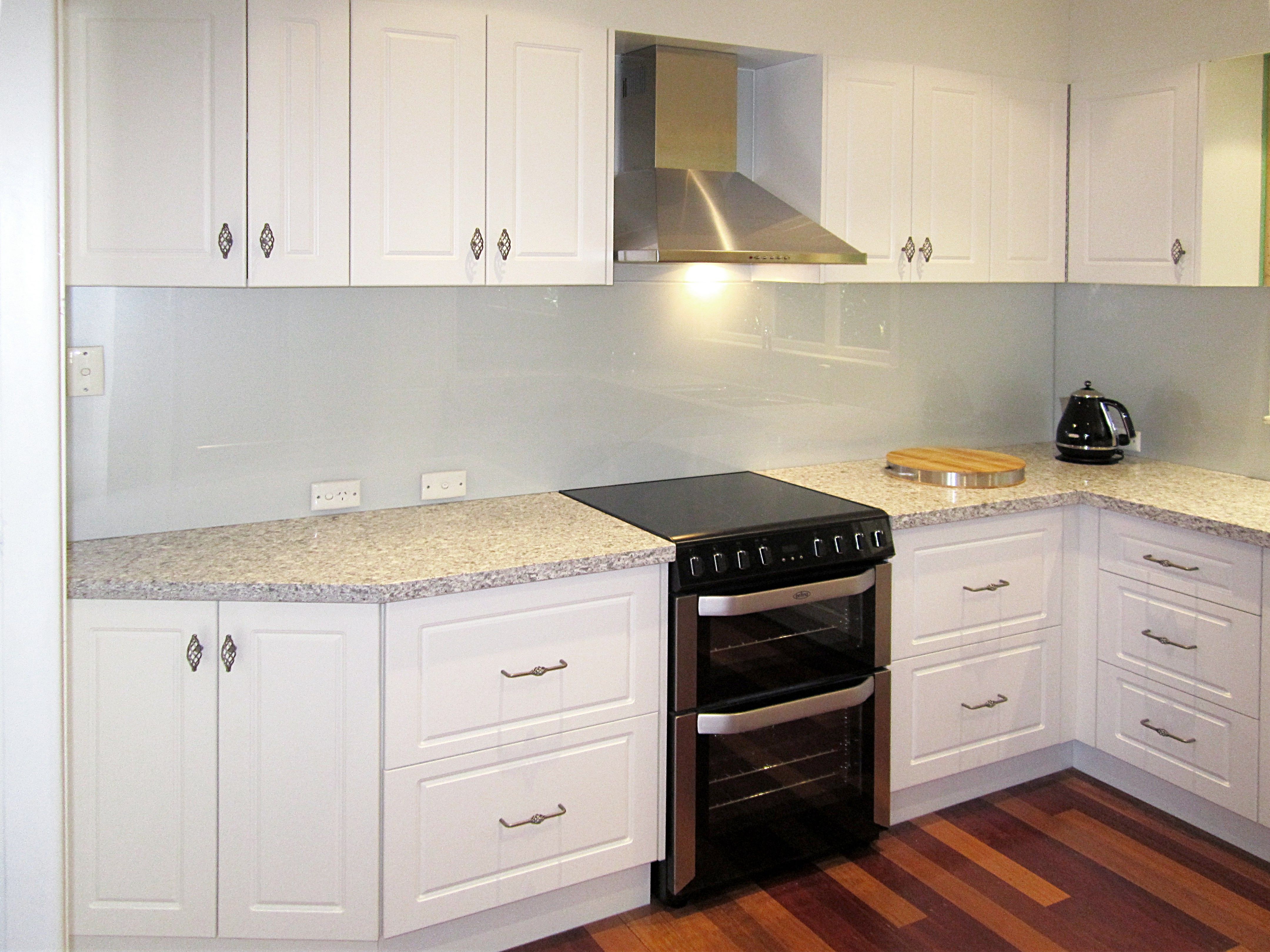 White on White Splashback